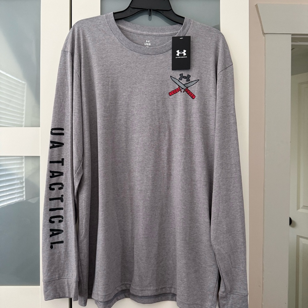 NEW Under Armour Men's Tactical Division Long Sleeve